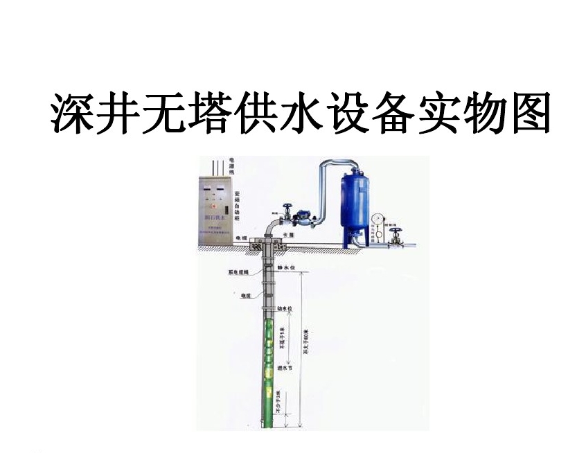 霸州市井泵无塔式供水设备